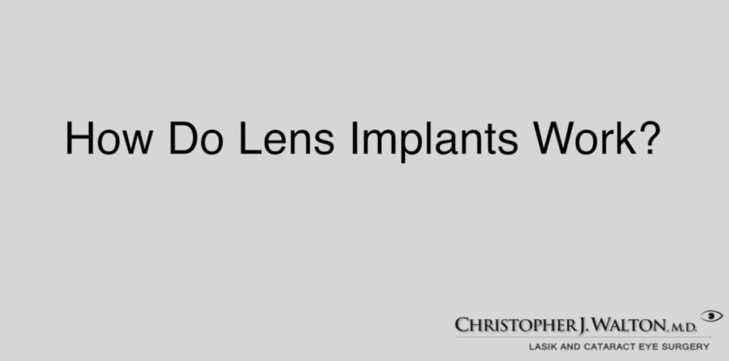 how do lens implants work 5f4f794c95899