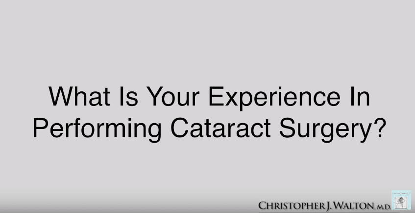 what is your experience performing cataract surgery 5f4f78ffa9c21